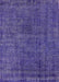 Machine Washable Industrial Modern Amethyst Purple Rug, wshurb3245