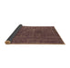 Sideview of Oriental Brown Industrial Rug, urb3245brn