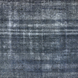 Square Machine Washable Industrial Modern Light Slate Gray Rug, wshurb3247