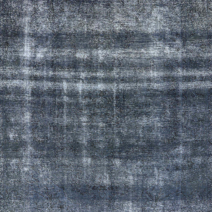 Mid-Century Modern Light Slate Gray Oriental Rug, urb3247