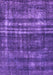 Machine Washable Oriental Purple Industrial Area Rugs, wshurb3247pur