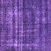 Square Oriental Purple Industrial Rug, urb3247pur