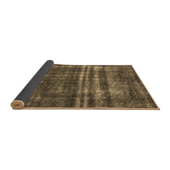 Sideview of Oriental Brown Industrial Rug, urb3247brn