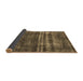 Sideview of Oriental Brown Industrial Rug, urb3247brn