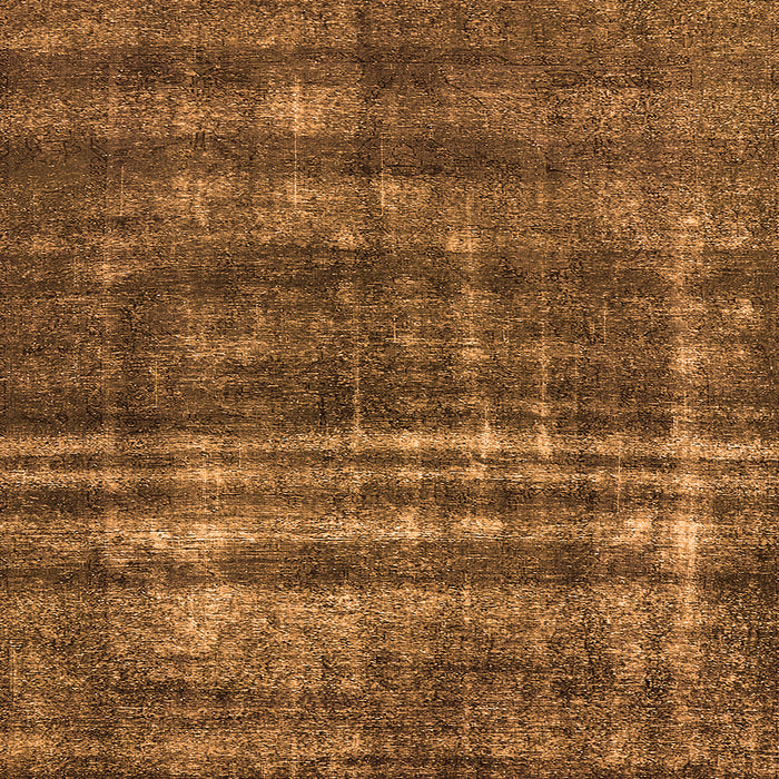 Square Machine Washable Oriental Orange Industrial Area Rugs, wshurb3247org