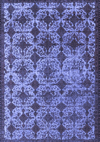 Oriental Blue Industrial Rug, urb3248blu