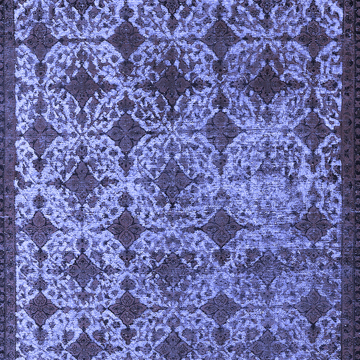 Oriental Blue Industrial Rug, urb3248blu