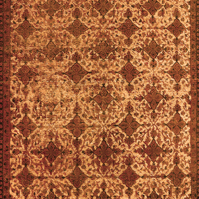 Oriental Orange Industrial Rug, urb3248org