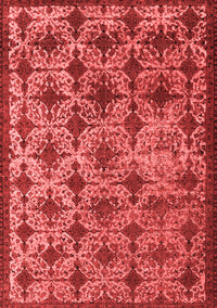 Oriental Red Industrial Rug, urb3248red