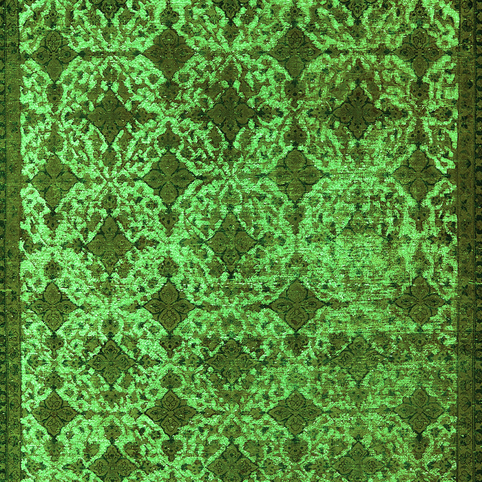 Oriental Green Industrial Rug, urb3248grn