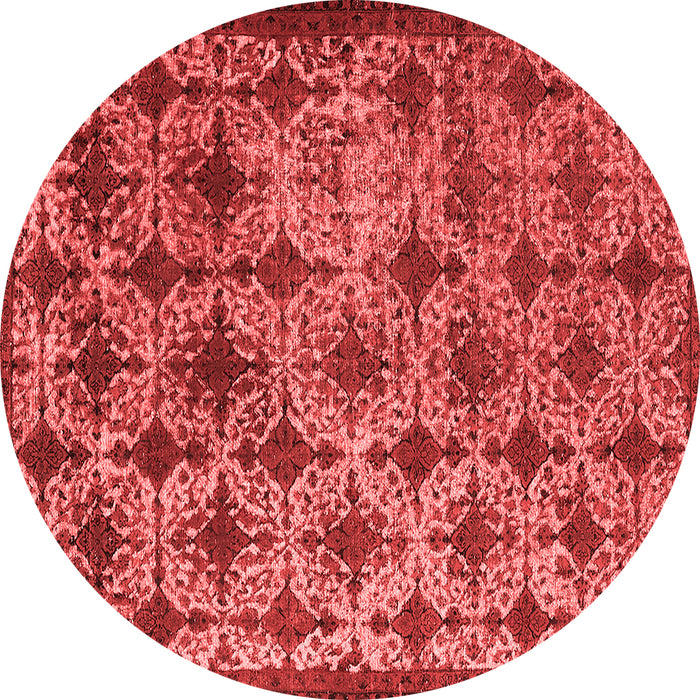 Machine Washable Oriental Red Industrial Rug, wshurb3248red