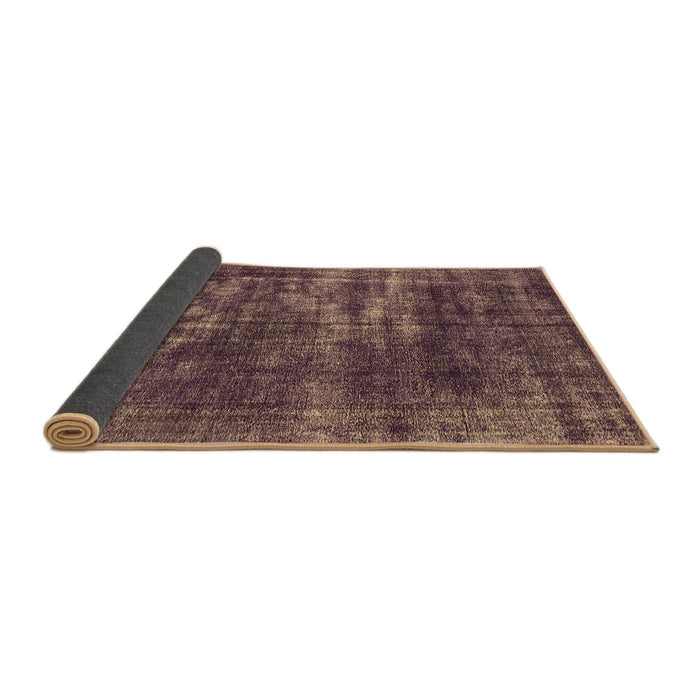 Sideview of Oriental Brown Industrial Rug, urb3249brn