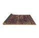 Sideview of Oriental Brown Industrial Rug, urb3249brn