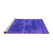 Sideview of Machine Washable Oriental Purple Industrial Area Rugs, wshurb3249pur