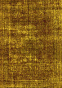 Oriental Yellow Industrial Rug, urb3249yw