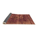 Sideview of Oriental Orange Industrial Rug, urb3249org