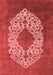 Oriental Red Industrial Area Rugs