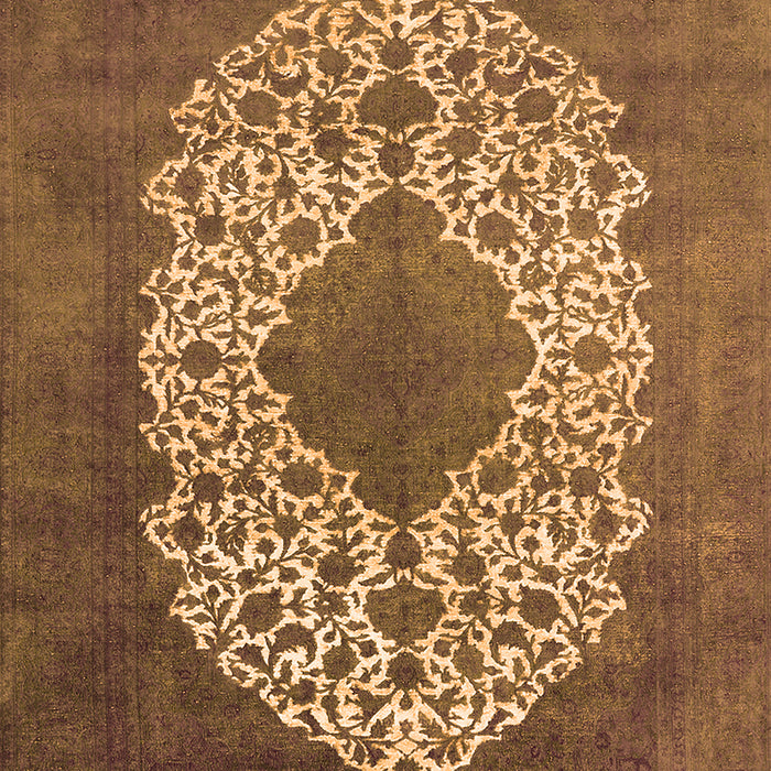 Oriental Orange Industrial Rug, urb3250org