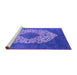 Sideview of Machine Washable Oriental Purple Industrial Area Rugs, wshurb3250pur
