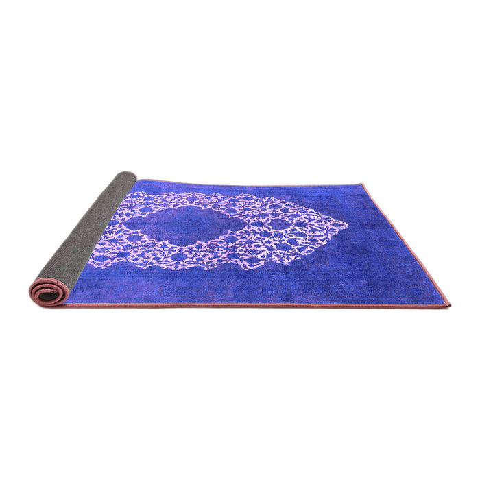 Sideview of Oriental Purple Industrial Rug, urb3250pur