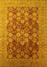 Oriental Yellow Industrial Rug, urb3251yw