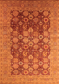 Oriental Orange Industrial Rug, urb3251org