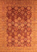 Oriental Orange Industrial Rug, urb3251org