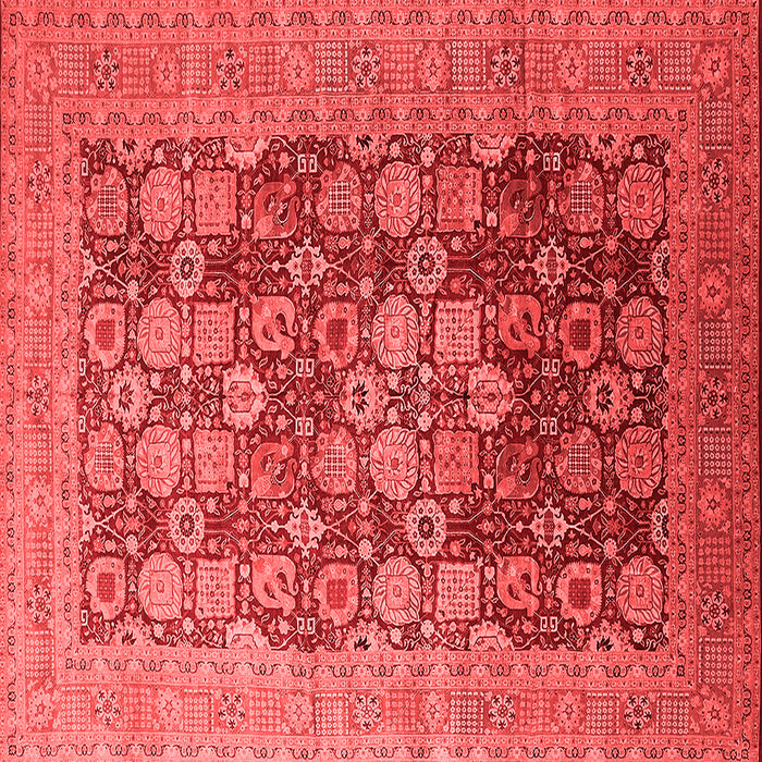 Oriental Red Industrial Rug, urb3251red