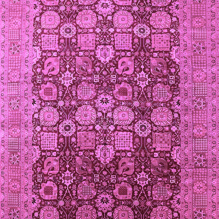 Machine Washable Oriental Purple Industrial Area Rugs, wshurb3251pur