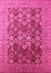 Oriental Pink Industrial Rug, urb3251pnk