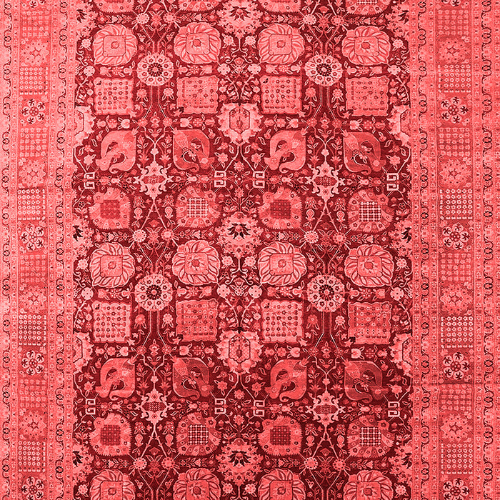Oriental Red Industrial Area Rugs