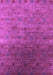 Machine Washable Oriental Purple Industrial Area Rugs, wshurb3252pur