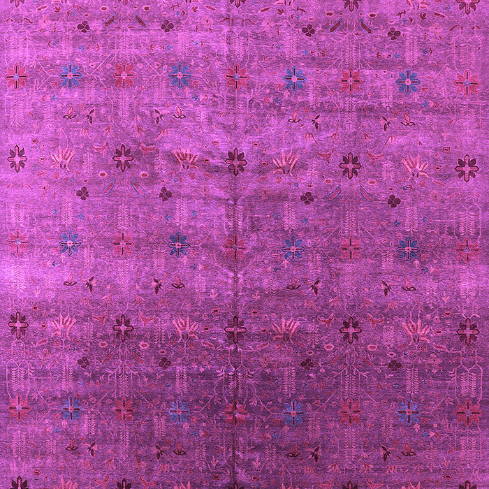 Machine Washable Oriental Purple Industrial Area Rugs, wshurb3252pur