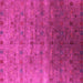 Square Oriental Pink Industrial Rug, urb3252pnk