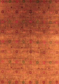 Oriental Orange Industrial Rug, urb3252org