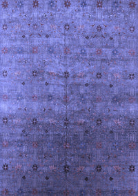 Oriental Blue Industrial Rug, urb3252blu