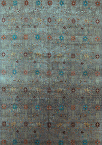 Oriental Light Blue Industrial Rug, urb3252lblu