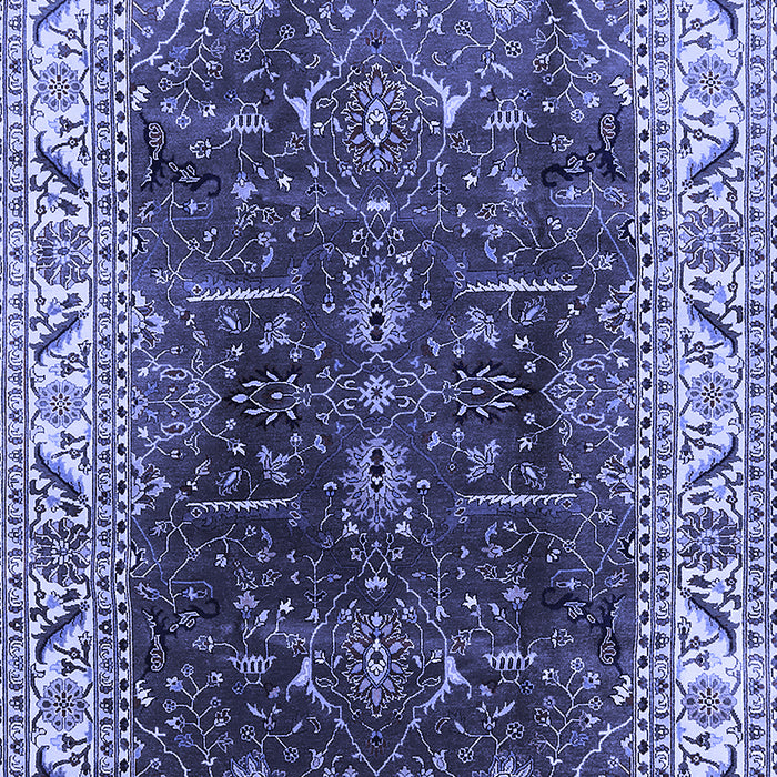 Oriental Blue Industrial Rug, urb3253blu