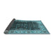 Sideview of Oriental Light Blue Industrial Rug, urb3253lblu