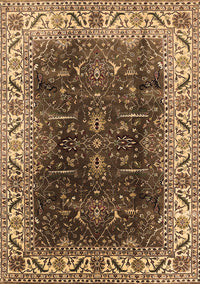 Oriental Brown Industrial Rug, urb3253brn