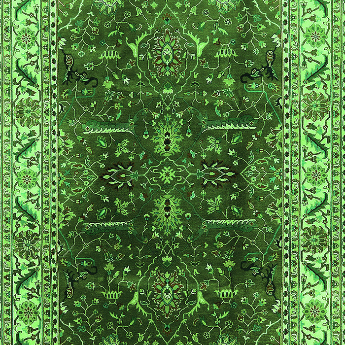 Oriental Green Industrial Rug, urb3253grn
