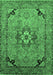 Oriental Emerald Green Industrial Rug, urb3254emgrn