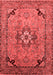 Oriental Red Industrial Area Rugs