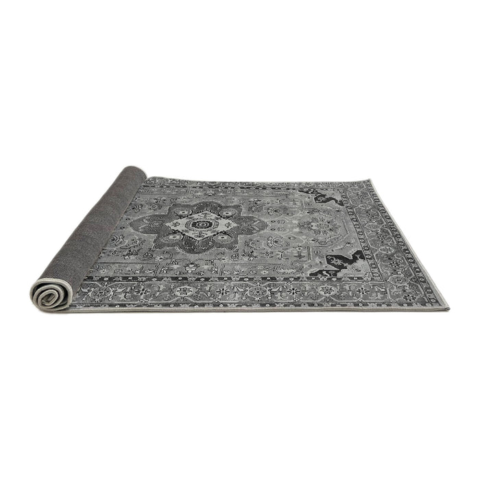 Sideview of Oriental Gray Industrial Rug, urb3254gry