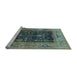 Sideview of Machine Washable Oriental Light Blue Industrial Rug, wshurb3255lblu