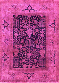 Oriental Pink Industrial Rug, urb3255pnk