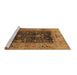 Sideview of Machine Washable Oriental Brown Industrial Rug, wshurb3255brn