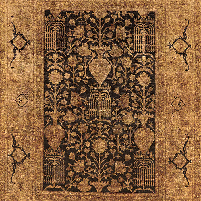 Oriental Brown Industrial Rug, urb3255brn