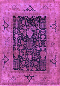 Oriental Purple Industrial Rug, urb3255pur