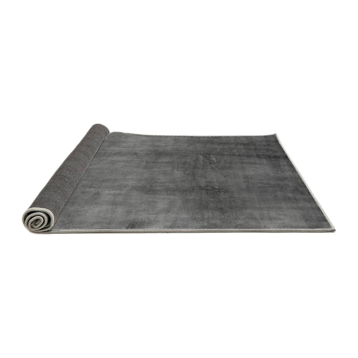 Sideview of Oriental Gray Industrial Rug, urb3256gry